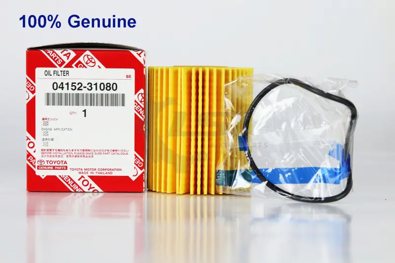 1 X Genuine Toyota Oil Filters 04152-31080 Wco66 R2664p For Lexus Gs300 Gs450h Rc350 Is250 1