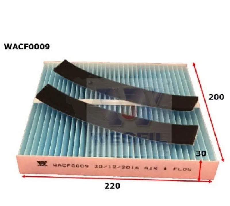 1 X Wesfil Cabin Air Pollen Filter Wacf0009 1