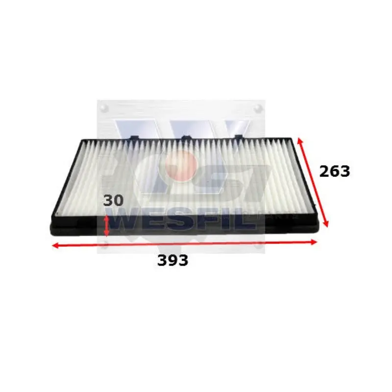 1 X Wesfil Cabin Air Pollen Filter Wacf0020 1