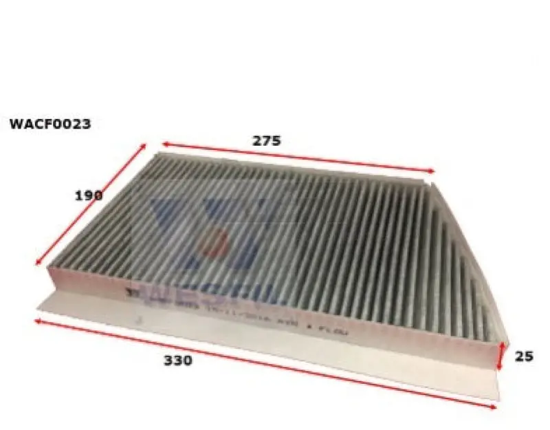 1 X Wesfil Cabin Air Pollen Filter Wacf0023 1
