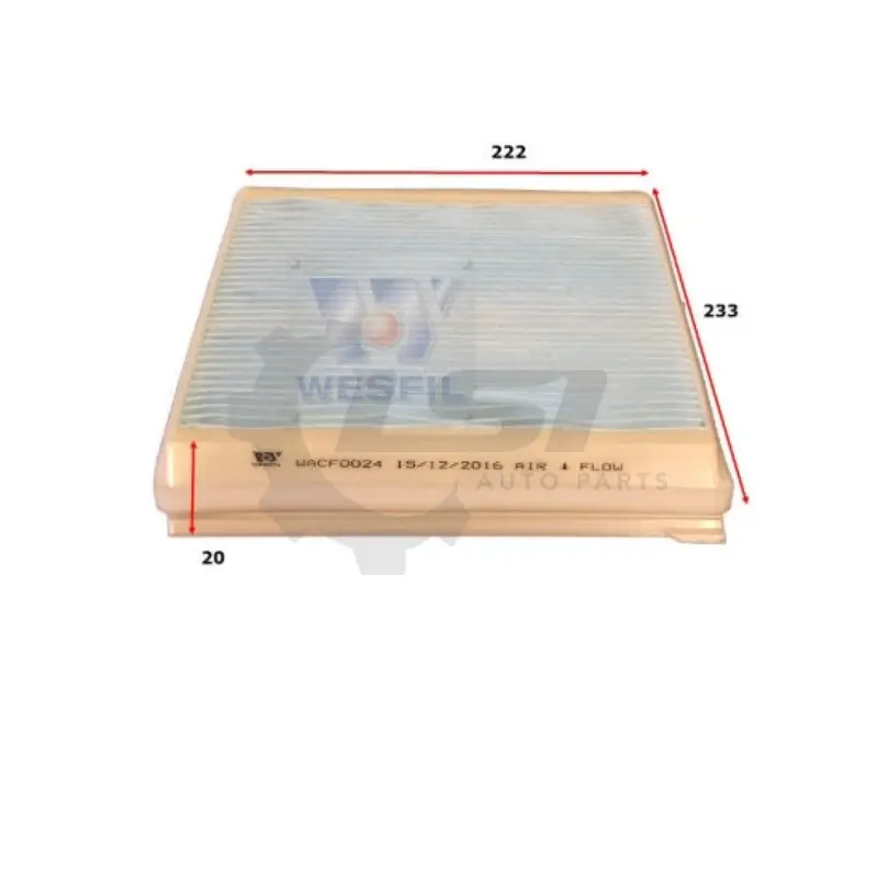 1 X Wesfil Cabin Air Pollen Filter Wacf0024 1