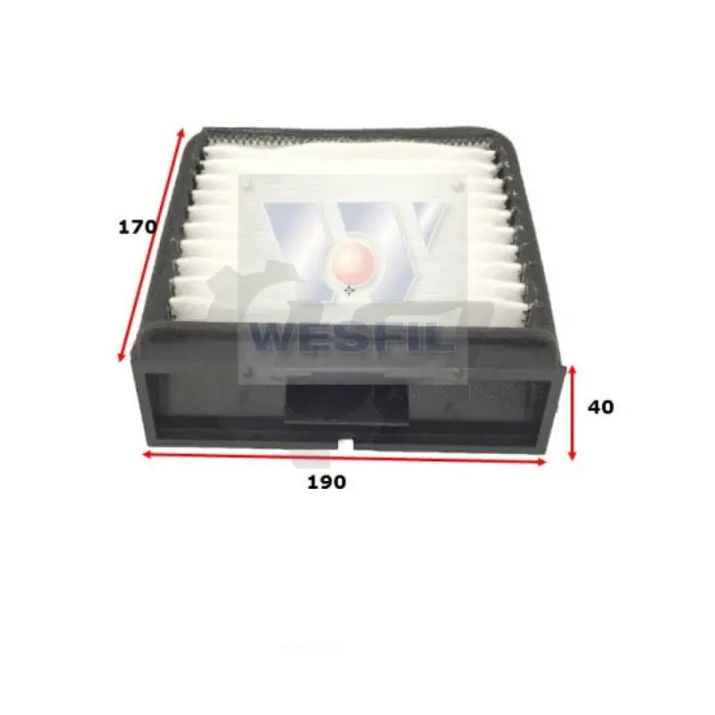1 X Wesfil Cabin Air Pollen Filter Wacf0043 1