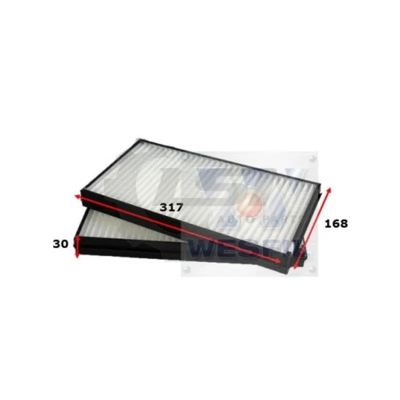 1 X Wesfil Cabin Air Pollen Filter Wacf0082 1