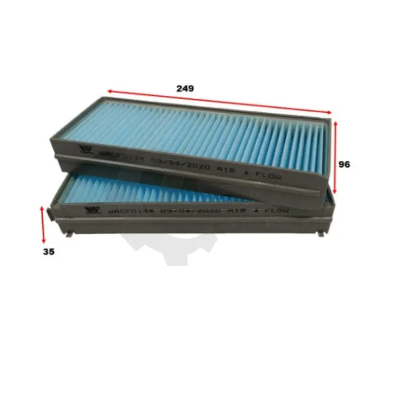 1 X Wesfil Cabin Air Pollen Filter Wacf0134 2