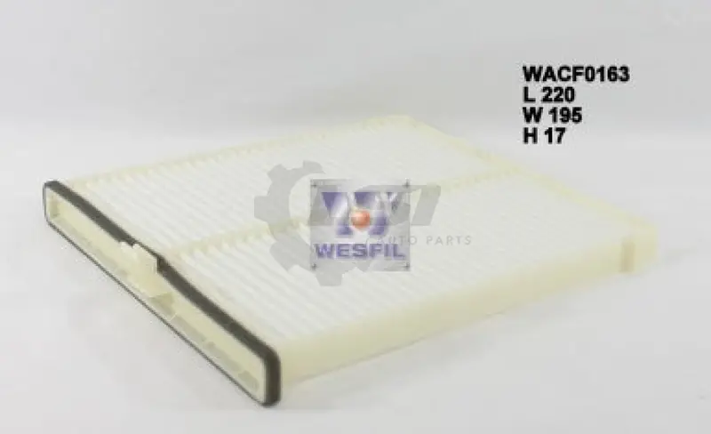 1 X Wesfil Cabin Air Pollen Filter Wacf0163 1