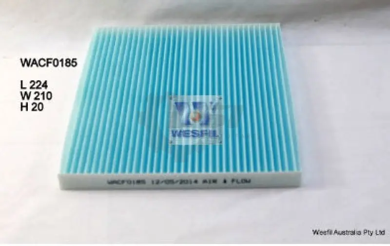 1 X Wesfil Cabin Air Pollen Filter Wacf0185 1