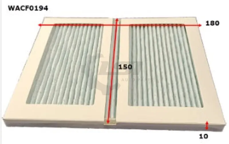 1 X Wesfil Cabin Air Pollen Filter Wacf0194 1