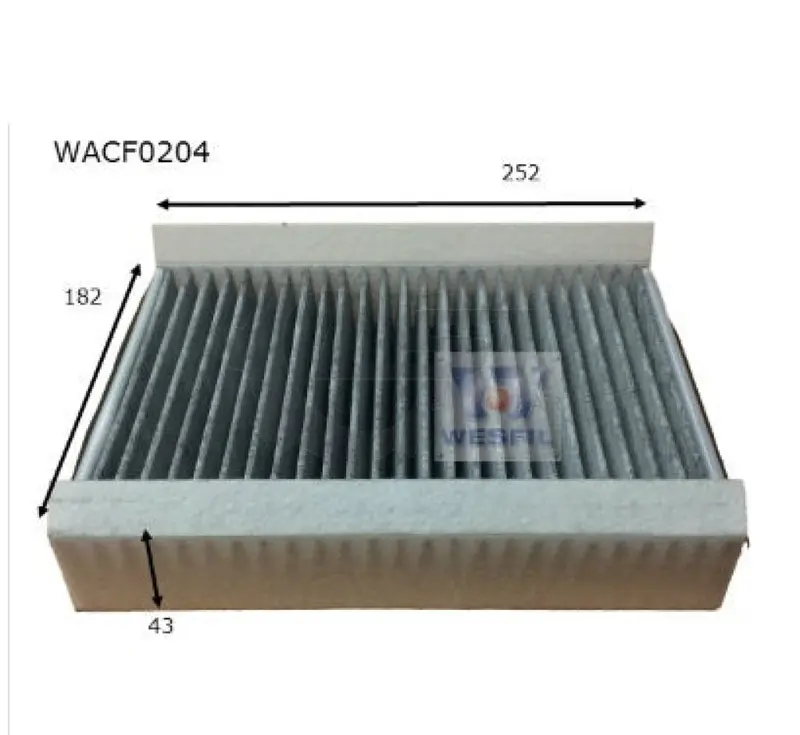 1 X Wesfil Cabin Air Pollen Filter Wacf0204 1