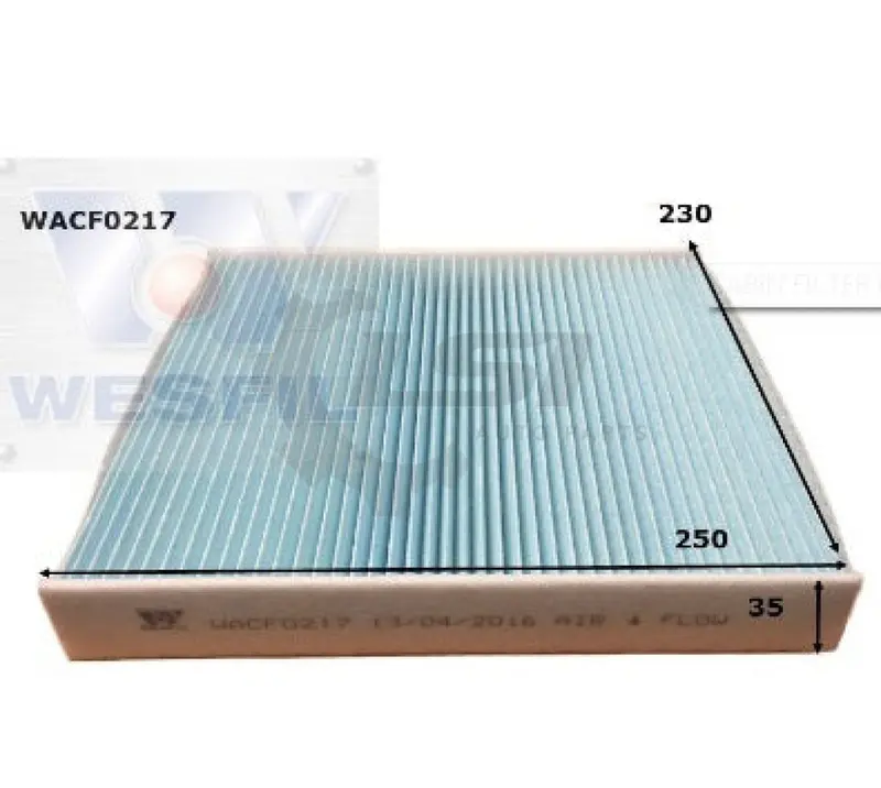 1 X Wesfil Cabin Air Pollen Filter Wacf0217 1