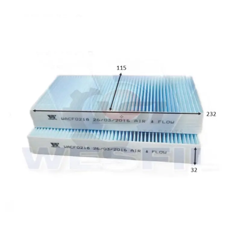 1 X Wesfil Cabin Air Pollen Filter Wacf0218 1