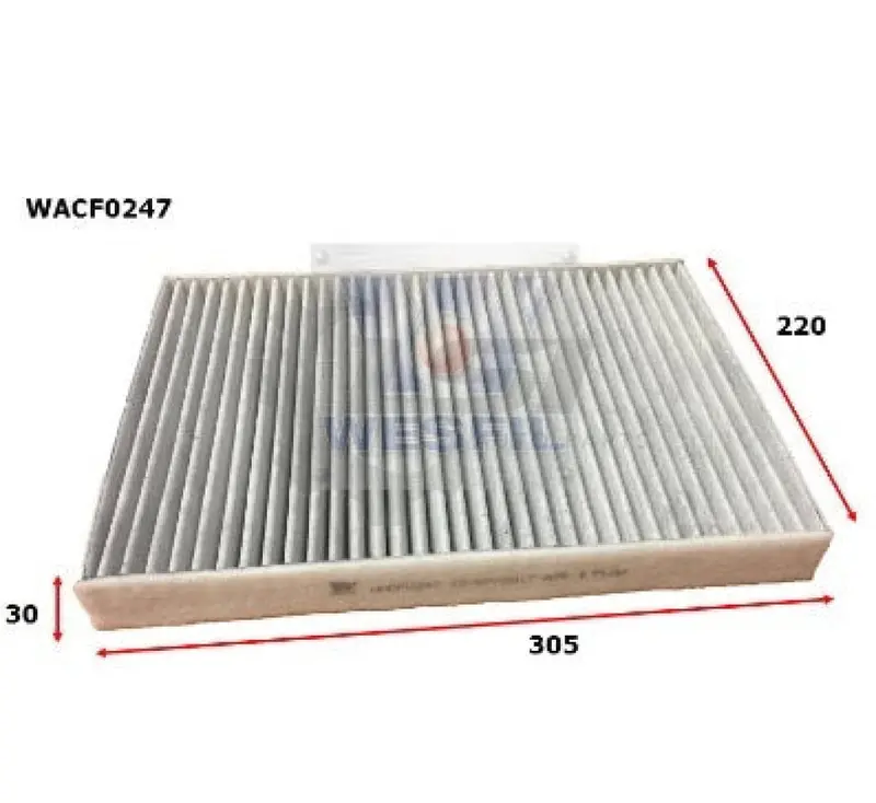 1 X Wesfil Cabin Air Pollen Filter Wacf0247 1