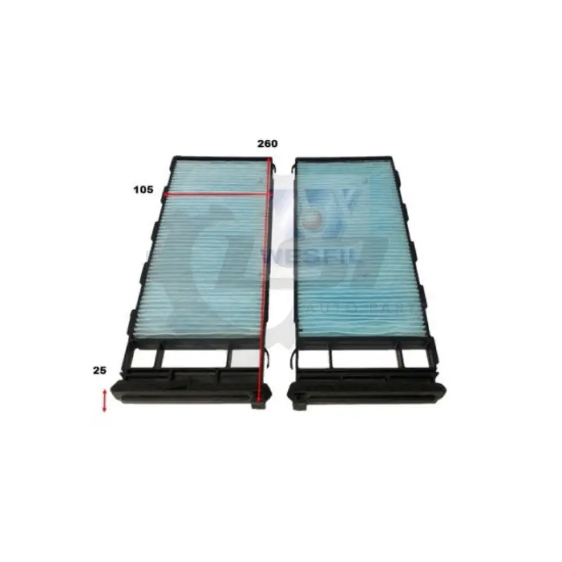 1 X Wesfil Cabin Air Pollen Filter Wacf0265 1