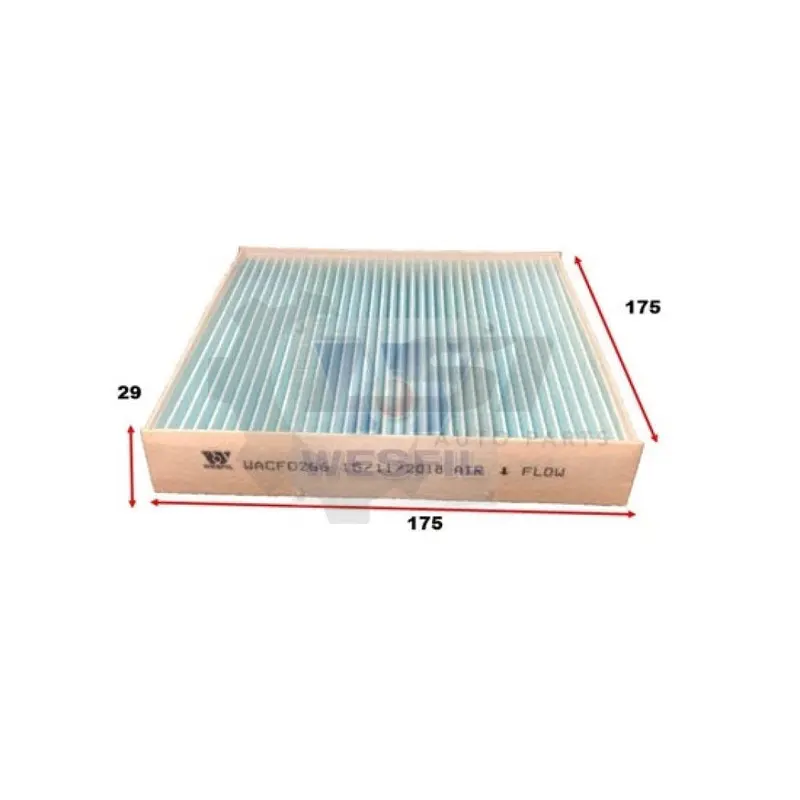 1 X Wesfil Cabin Air Pollen Filter Wacf0266 1