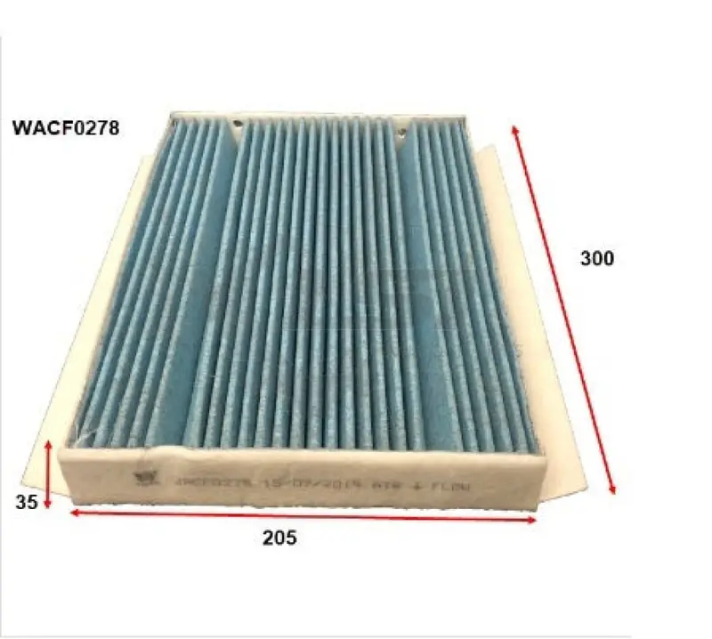 1 X Wesfil Cabin Air Pollen Filter Wacf0278 1