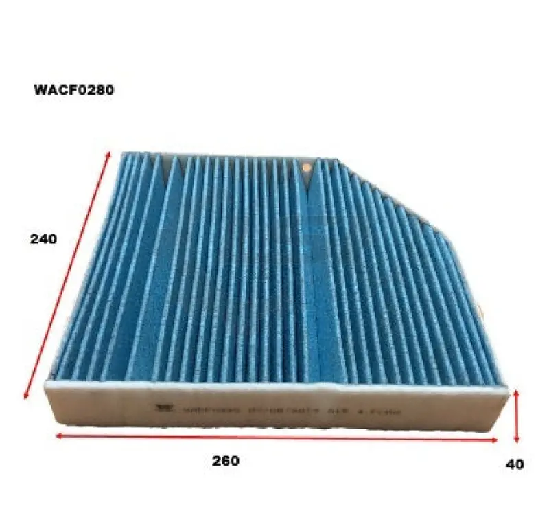 1 X Wesfil Cabin Air Pollen Filter Wacf0280 1