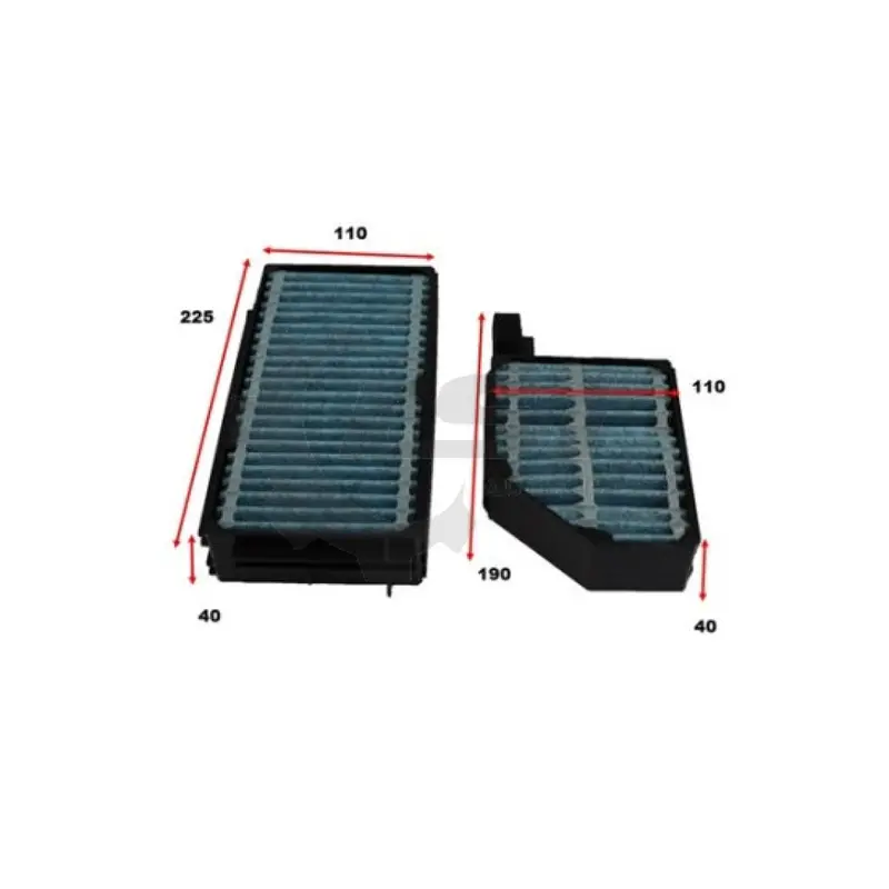 1 X Wesfil Cabin Air Pollen Filter Wacf0307 1