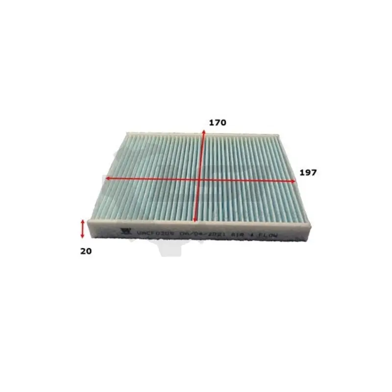 1 X Wesfil Cabin Air Pollen Filter Wacf0309 2