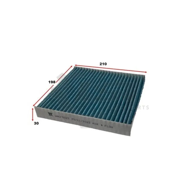 1 X Wesfil Cabin Air Pollen Filter Wacf0323 1