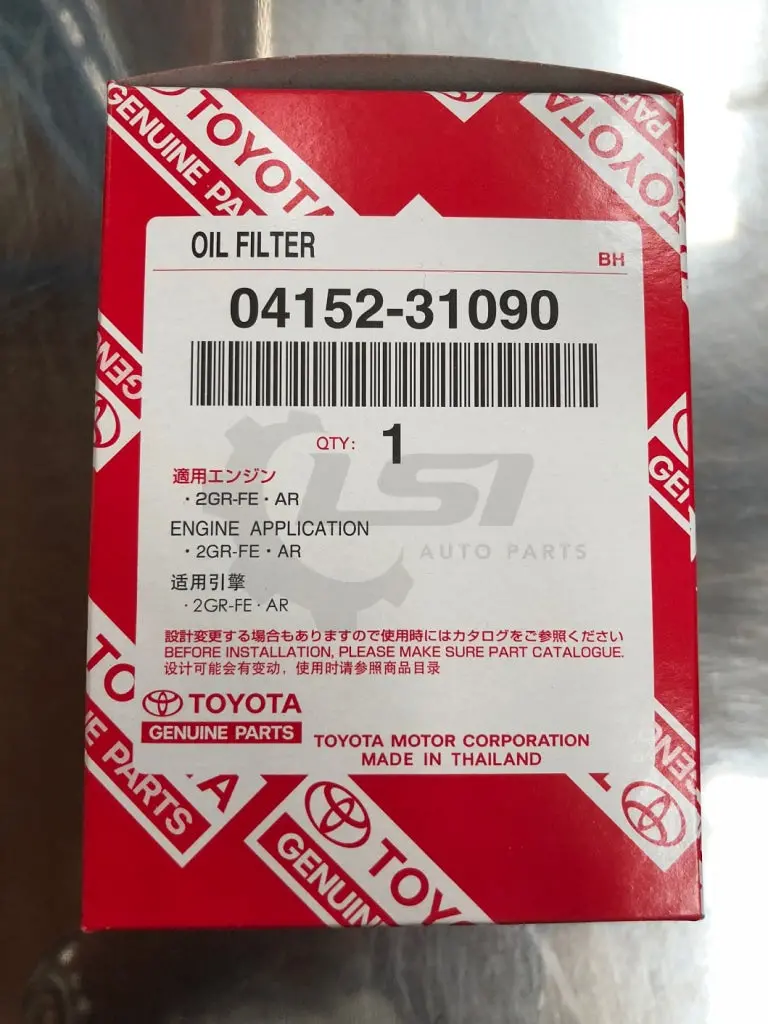 10 X Genuine Toyota Oil Filters 04152-31090 For Camry Aurion Kluger Rav4 Tarago Lexus Rx350 Is300h 1