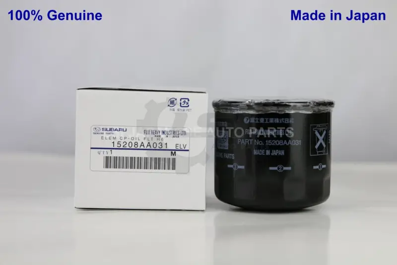 1X Genuine Subaru Oil Filter 15208 Aa031 1