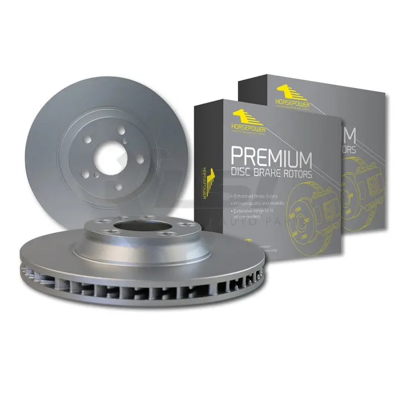 2 X Front Brake Disc Rotors 1