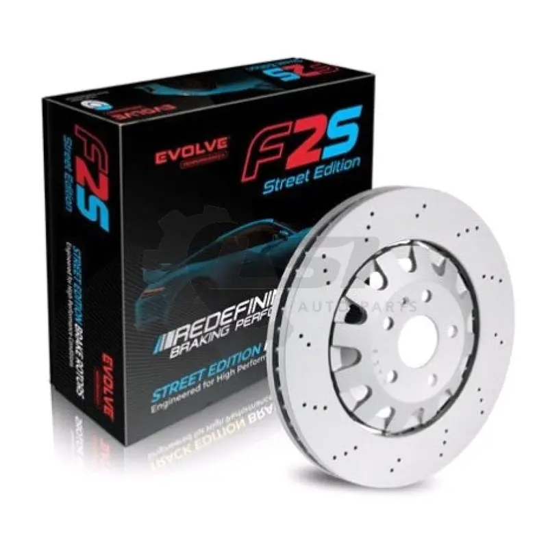 2X Front Cross Drilled Brake Disc Rotors For Mercedes Benz C63s Amg 16-19 390Mm 1