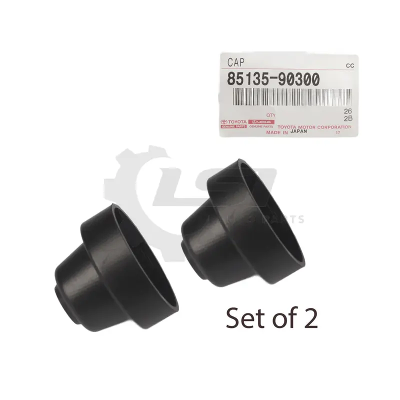 2X Genuine Toyota Landcruiser 40 Series 1975-1984 New Wiper Arm Pivot Rubber Cap 85135-90300 1
