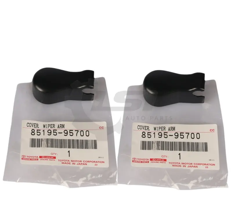 2X Genuine Toyota Landcruiser Hj45 Fj55 Fj45 43 Windscreen Wiper Dust End Cover 85195-95700 1