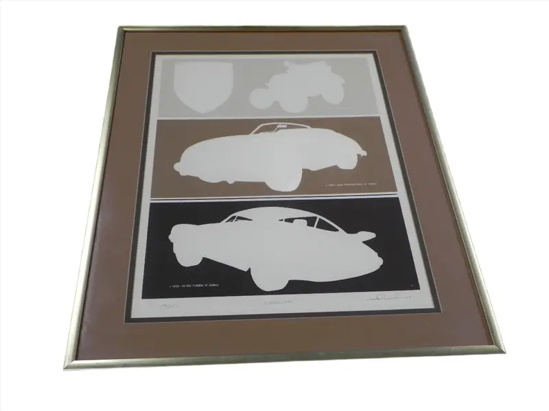 "3 Porsches" Poster Limited Edition 1