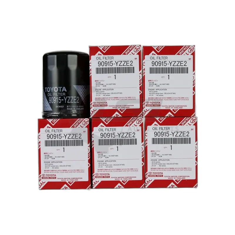 5 X Toyota Genuine Oil Filter 90915-Yzze2 Aus Ref: Z432 Camry Rav4 Tarago Rukus 90915-Yzze2 1