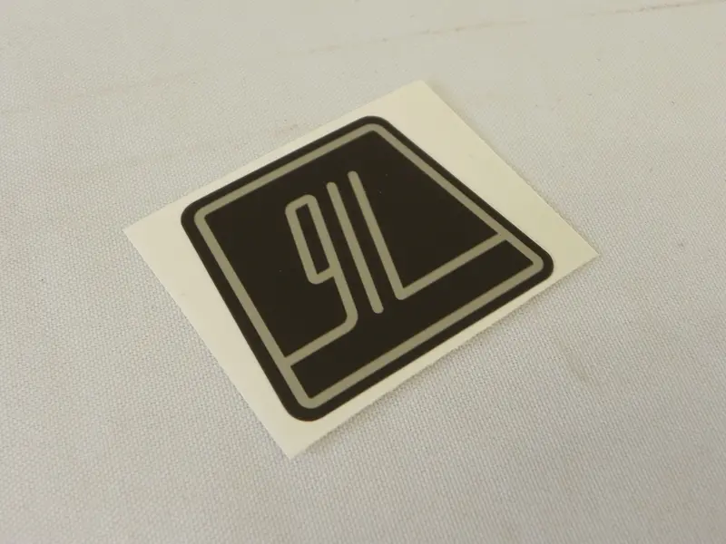 911 External Mirror Decal "911" - 1965-77 2