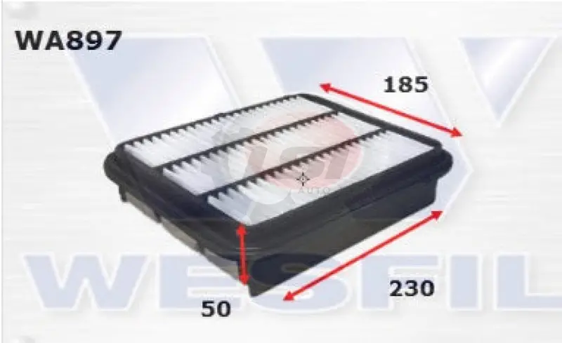 Air Filter For Mitsubishi Fto Galant Nimbus Rvr 1