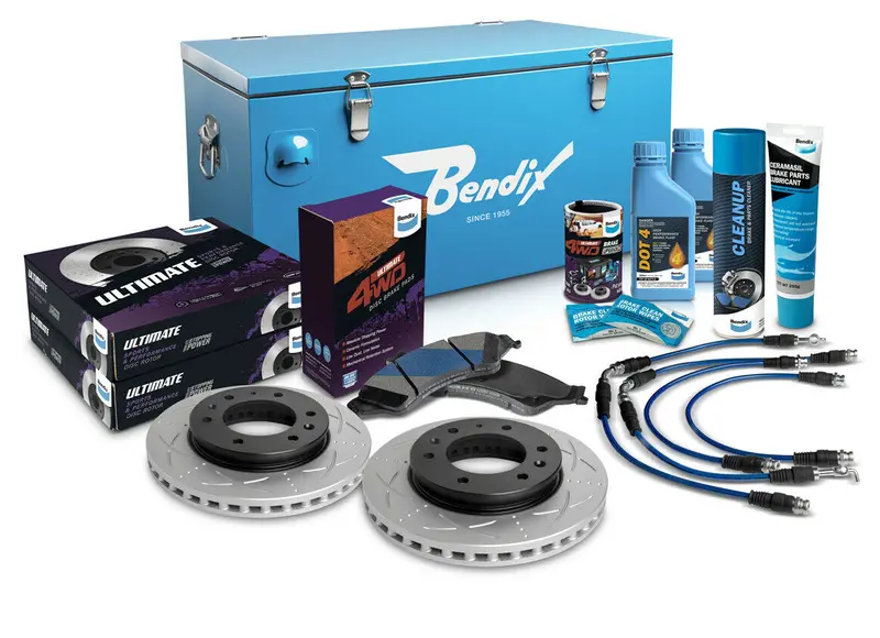 Bendix Ultimate 4X4 Brake Upgrade Kit Front (Suits 2" Lift) U4wd-Buk33+2 1