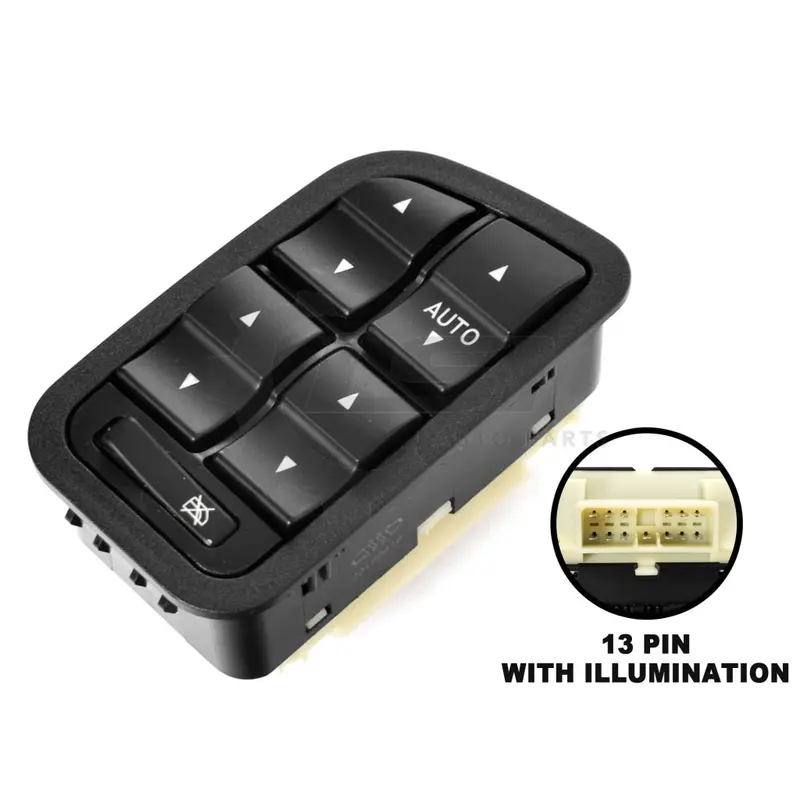 Electric Power Master Window Switch W/ Light For Falcon Fairmont Fairlane Ba Bf 1
