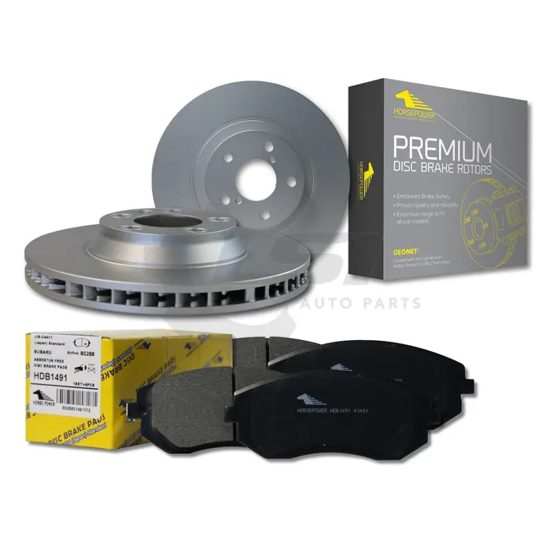 Fremax Rear Brake Pads And Disc Rotor Set For Mazda 3 Nb 2.5L 16-19 1