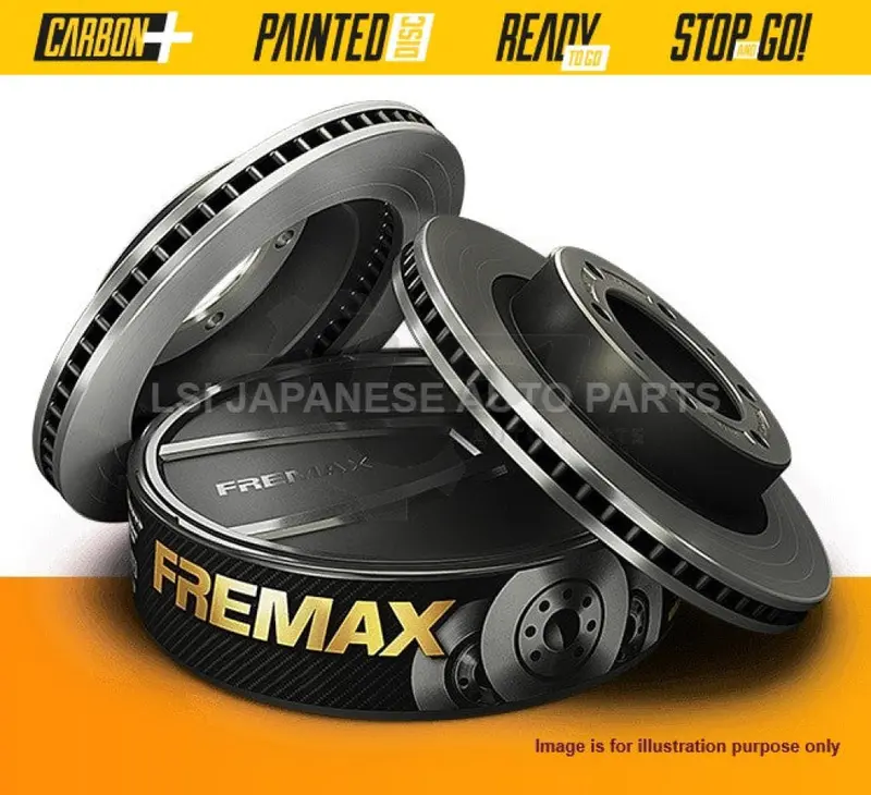 Fremax Rear Disc Rotors For Fiat Ducato 2.3 3.0 2007-2012 300Mm 1