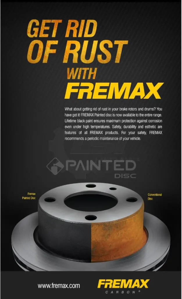 Fremax Rear Disc Rotors For Mercedes Benz Sprinter W902 W903 2.1 00-06 258Mm 1