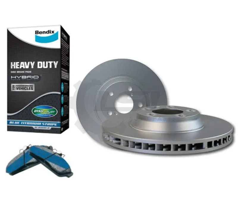 Front Bendix Brake Pads And Disc Rotors For Nissan Murano Z50 3.5 05-09 Ver 1 1