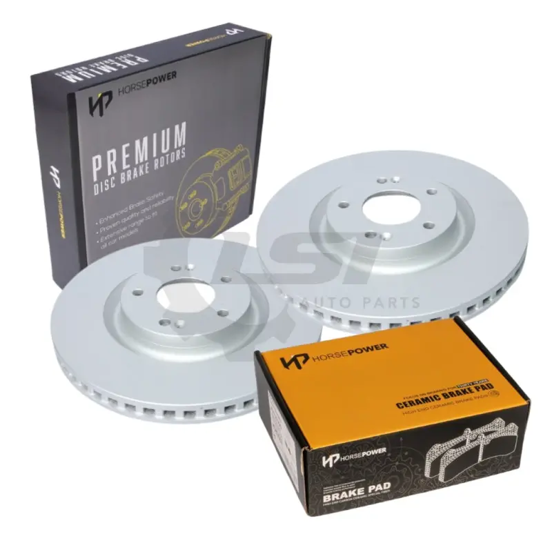 Front Ceramic Brake Pad And Disc Rotors Set For Kia Sorento Mq4 07/2020-On 325Mm 1