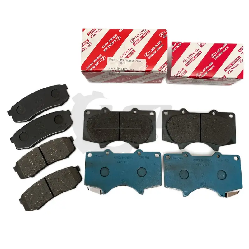 Genuine Front And Rear Brake Pads For Toyota Landcruiser Prado 120 150 Series 1