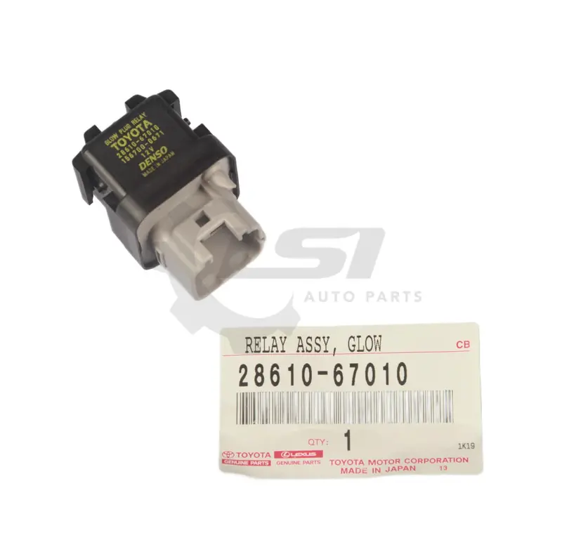 Genuine Hilux Kzn130 1Kz Ln106 Ln107 Ln109 3L Ln108 Ln112 2L Te Glow Plug Relay 28610-67010 1