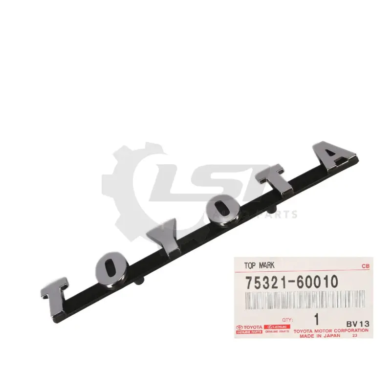 Genuine Landcruiser 40 Series Fj40 Fj43 Fj45 Hj45 Grill Badge Emblem Plate 75321-60010 1