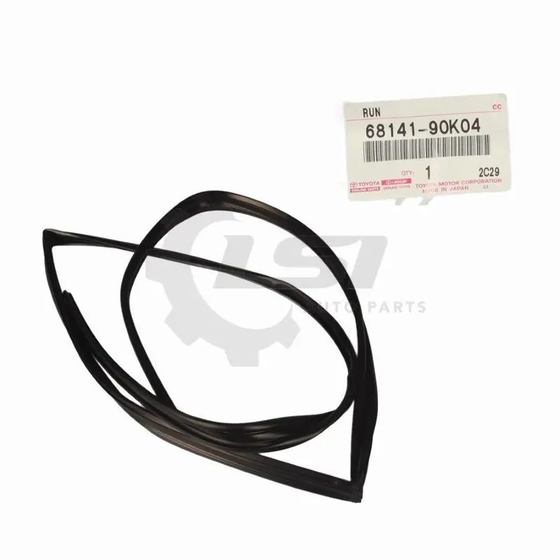 Genuine Landcruiser 70 73 75 Series Front Door Window Channel Bailey Rubber Lh Or Rh 68141-90K04 1