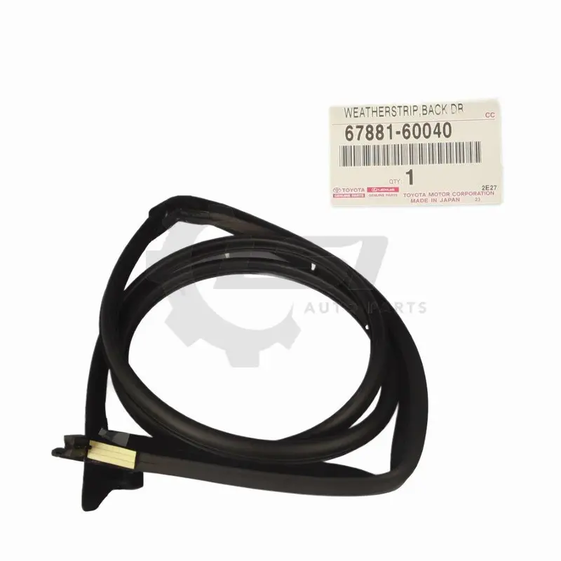 Genuine Landcruiser 78 75 Series Fzj Pzj Troopy Right Rh Back Door Rubber Seal 67881-60040 1