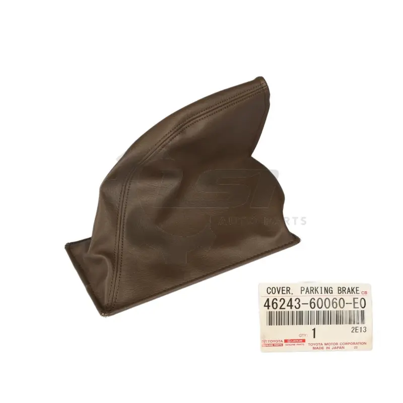 Genuine Landcruiser 78 76 75 Series Vdj Hzj Fzj Brown Handbrake Lever Boot Cover 46243-60060-E0 1
