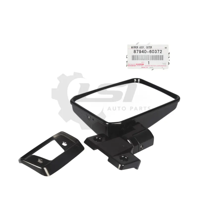 Genuine Landcruiser 79 78 Series Vdj Hzj Fzj Lh Left Outer Rear View Door Mirror 87940-60372 2
