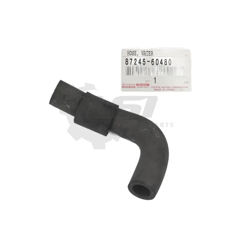 Genuine Landcruiser 80 Series Fzj 1Fz Fe 4.5 Petrol Engine Heater Outlet Hose 87245-60480 1