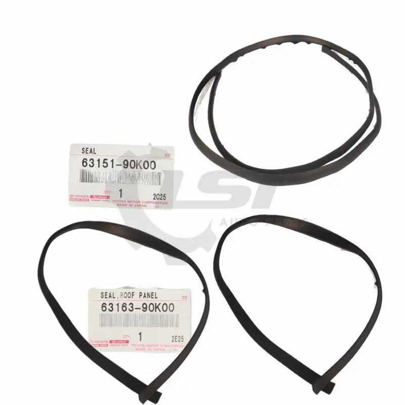 Genuine Landcruiser Hzj75 Fzj75 Fj75 Upper Windscreen Roof Weather Side Strips 1
