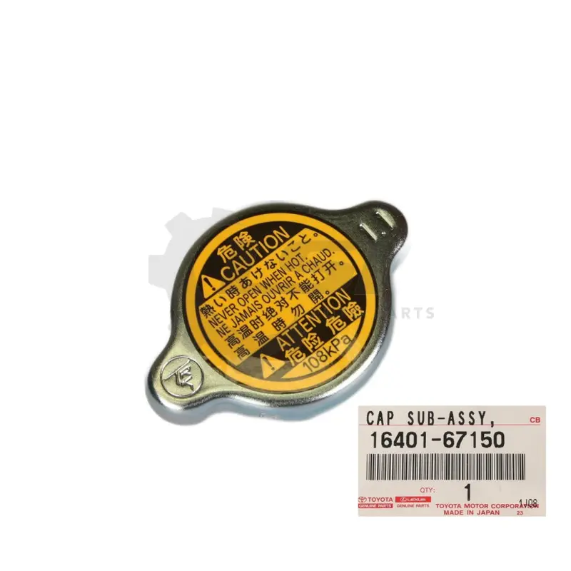 Genuine Landcruiser Uzj100 Hzj79 Hzj78 Hzj76 Hzj74 Prado Kdj90 Radiator Cap 16401-67150 1