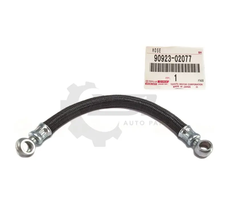 Genuine Toyota Hilux Diesel 84-91 Ln65 Ln106 Alternator Vac Pump Inlet Oil Hose 90923-02077 1